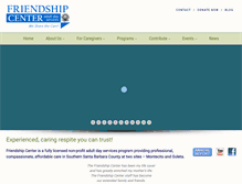 Tablet Screenshot of friendshipcentersb.org